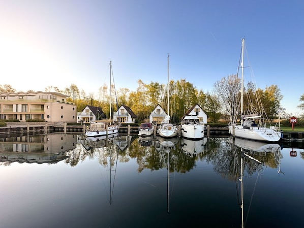 Ferienhäuser Buhne 1-3 im Hafen Rankwitz