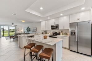 Eat-In Kitchen with Island