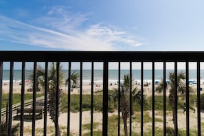 Vue sur la plage/l’océan