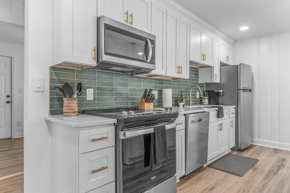 Fully Stocked Kitchen