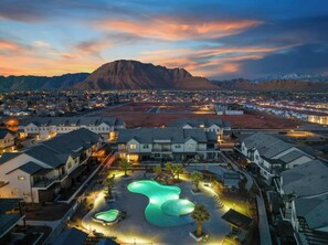 Dusk at the Ocotillo Springs Resort
