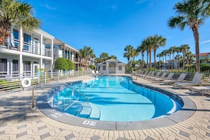 Destiny Beach Villas pool