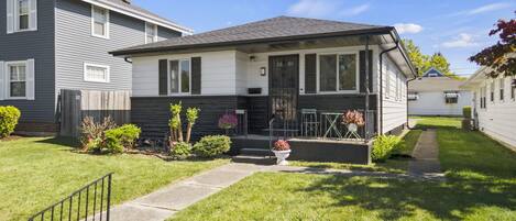 Front of home and porch