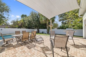 Shaded Area for sitting and relaxing!