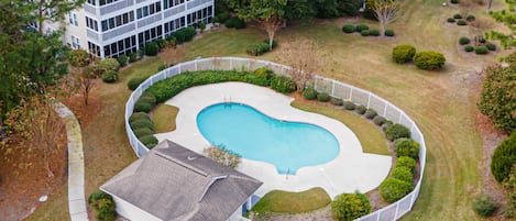 Wonderful villa community pool is available for your use