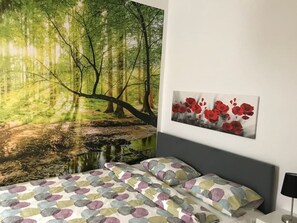 Welcome to your bedroom, a tranquil retreat where Arbio Designers have crafted an oasis of relaxation around your comfortable bed.