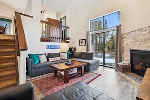 Living Area, Ski Hill Chalet, Breckenridge Vacation Rental