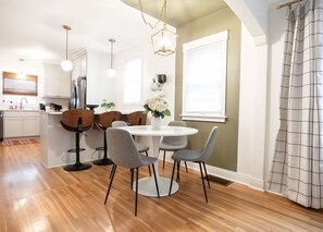 Dining Room + Bar Seating