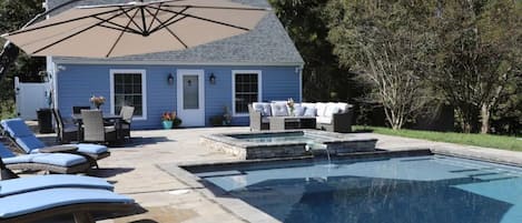 Newly renovated cottage with an abundance of outdoor seating