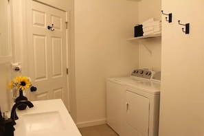 Bathroom with Washer and Dryer