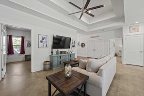 "Relaxation redefined in our living space."