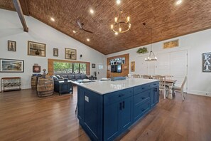 A Kitchen Island with a View
