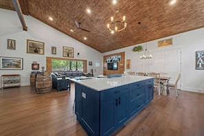 A Kitchen Island with a View