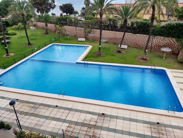Swimming pool view