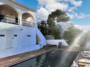 Swimming pool view