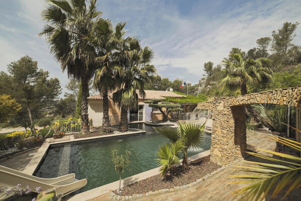 Swimming pool view