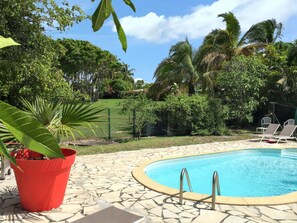 Swimming pool view