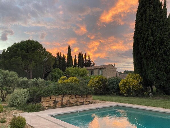 Swimming pool view