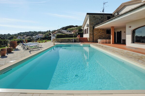 Swimming pool view