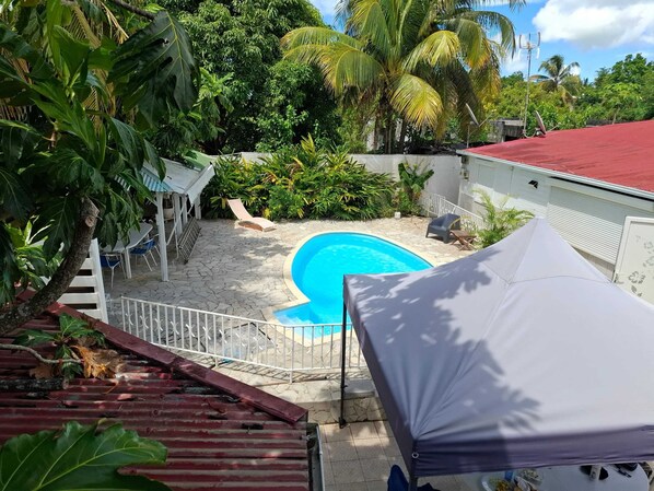 Swimming pool view