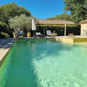 Vue sur piscine