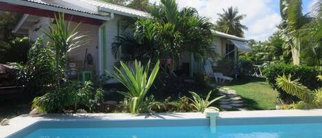 Swimming pool view