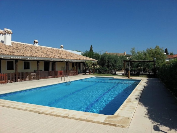Swimming pool view