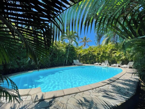 Swimming pool view