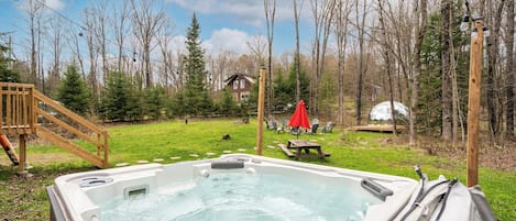 Bubbelpool utomhus