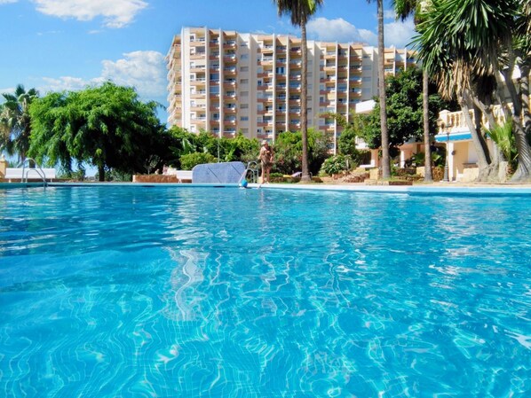 Swimming pool view