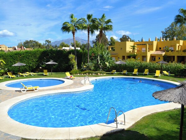 Swimming pool view