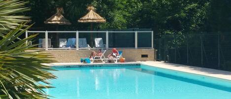 Swimming pool view