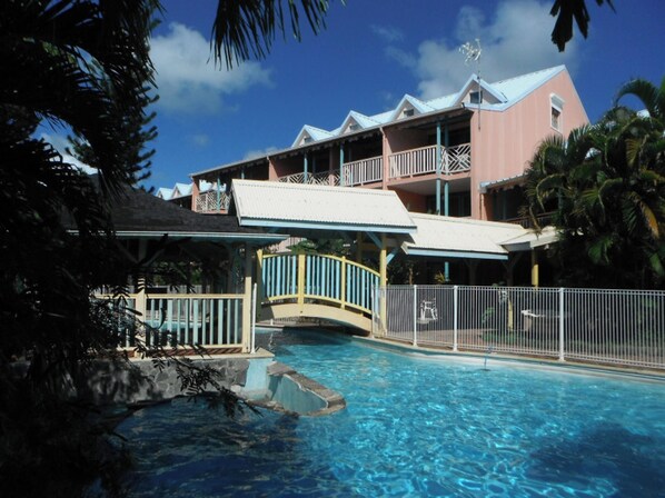 Swimming pool view