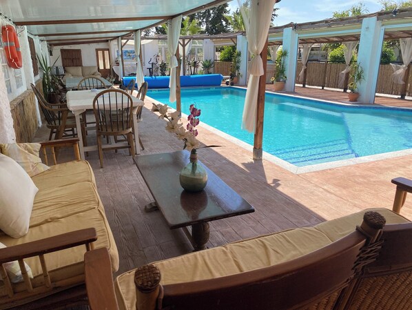Swimming pool view