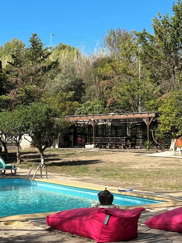 Swimming pool view