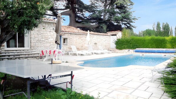 Swimming pool view