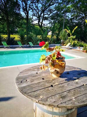 Swimming pool view