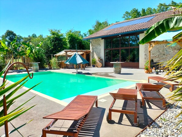 Swimming pool view