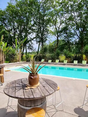 Swimming pool view