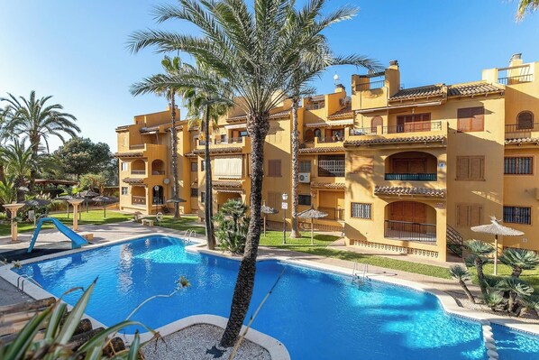Swimming pool view