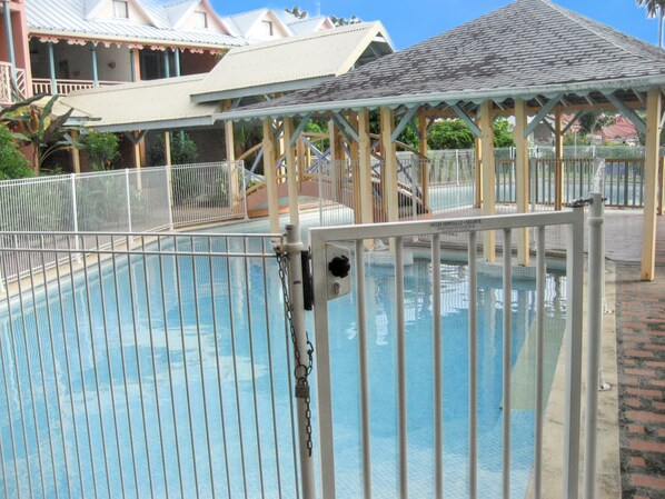 Swimming pool view