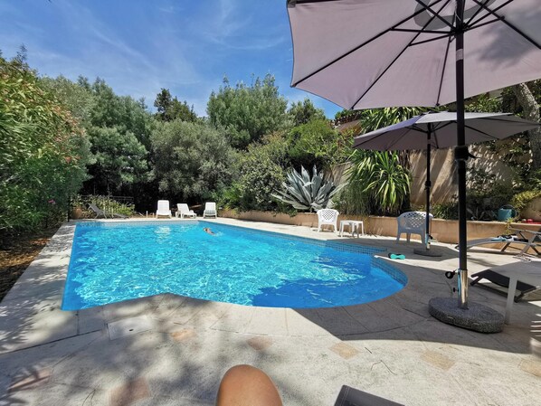 Swimming pool view