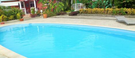 Swimming pool view