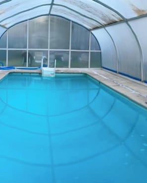 Vue sur piscine