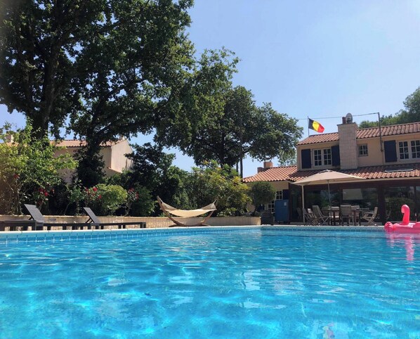 Swimming pool view