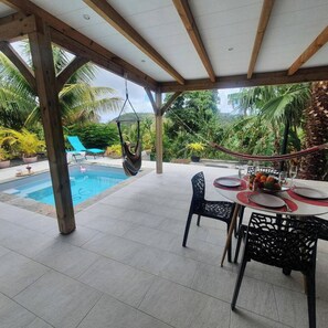 Swimming pool view