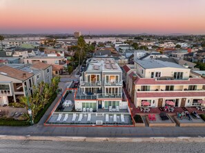 This property boasts stunning ocean views and direct beach access.