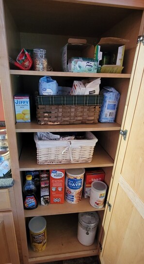 Basic pantry essentials