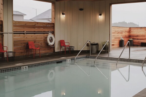 Heated, Saline, Covered Pool