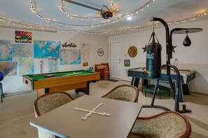 Game Room | Pool Table | Air Hockey Table